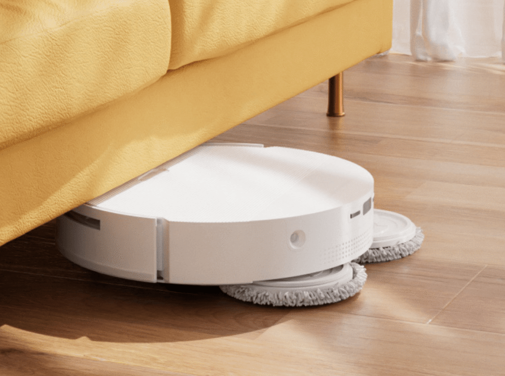 Ultra-Thin Robot Vacuum - Cleans Under 4cm-Low Sofas & Beds (No Hidden Dust)